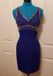 Cire Beaded Cocktail Dress